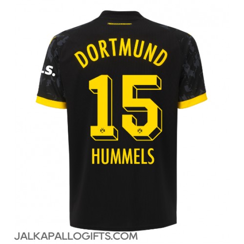 Borussia Dortmund Mats Hummels #15 Vieraspaita 2023-24 Lyhythihainen